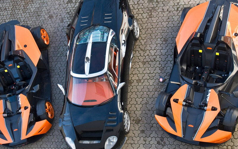 Three Sports Cars