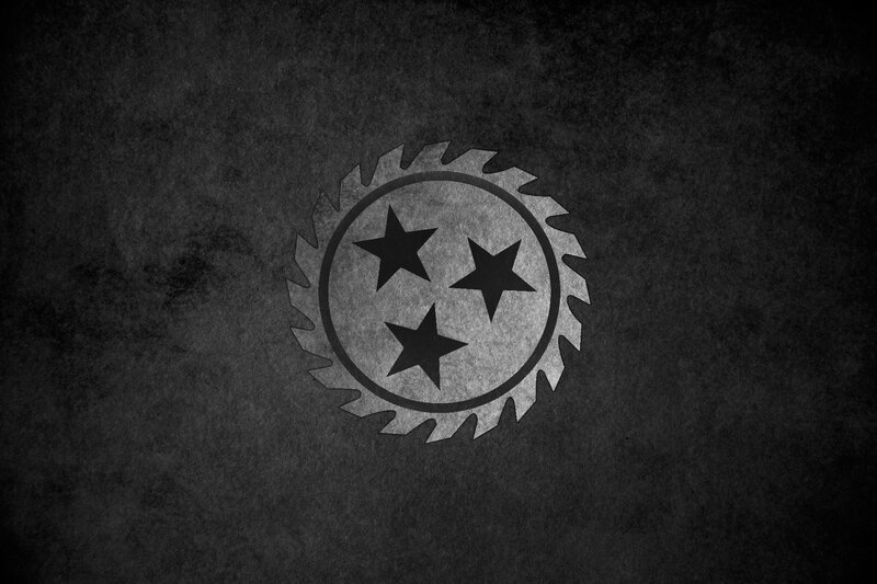 Three Stars in Circle