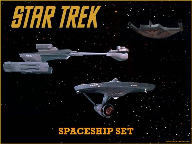 Three Starships in Space