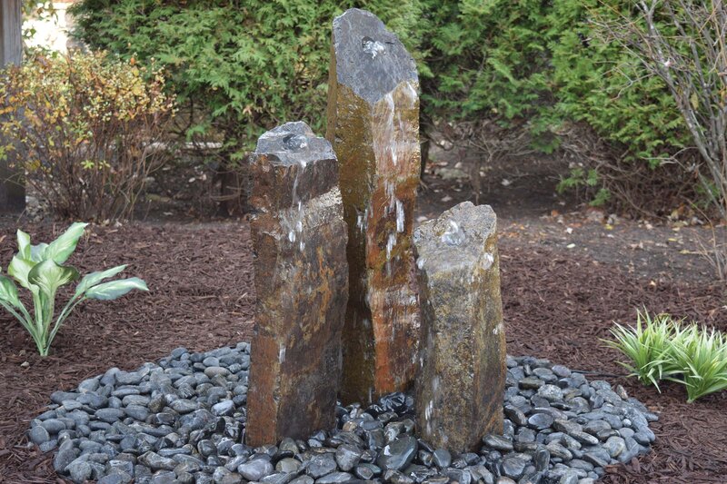 Three Stone Water Feature