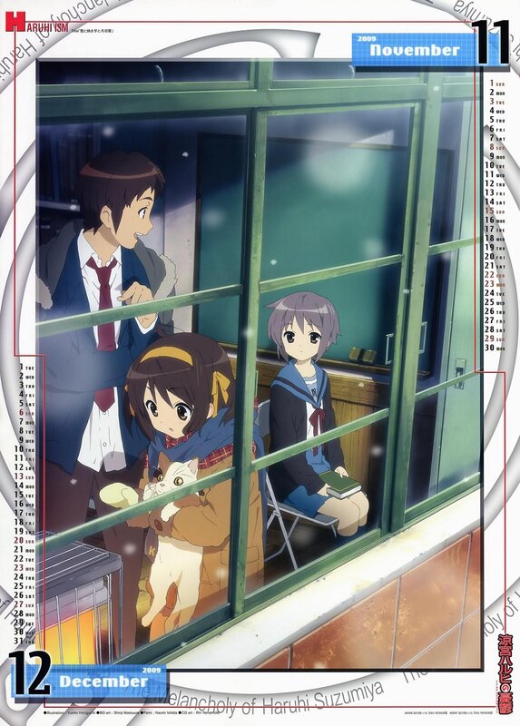 Three Students in Classroom — Green