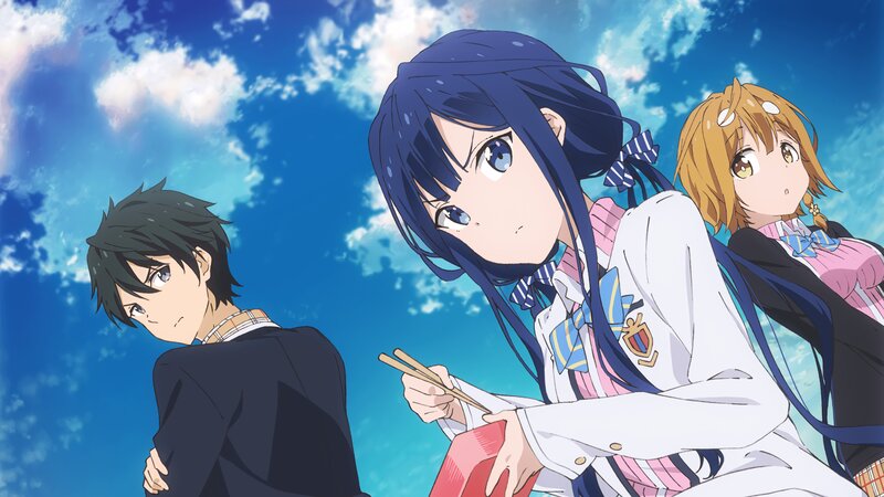 Three Students Outdoors
