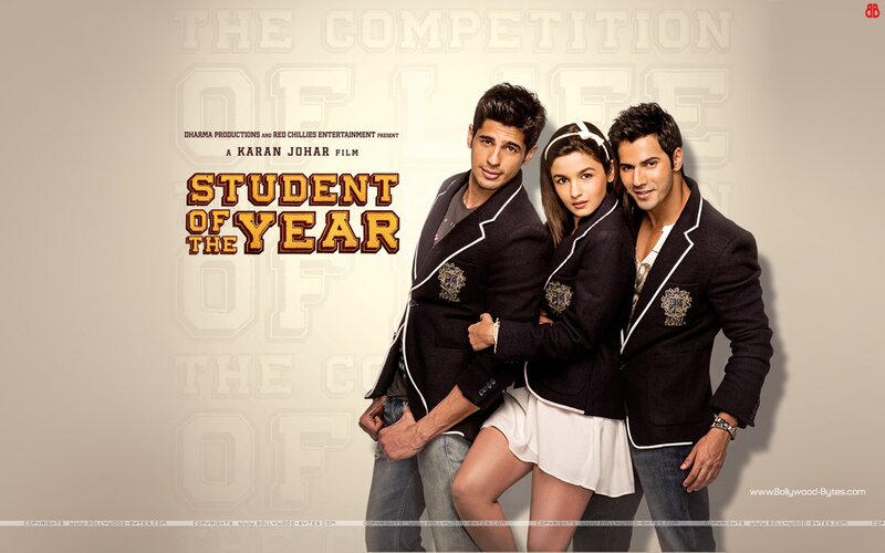 Three Students Posing
