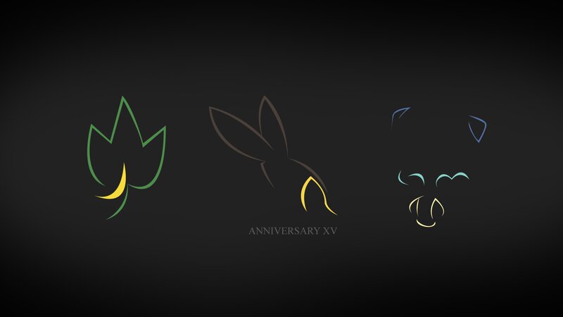 Three Stylized Animal Silhouettes