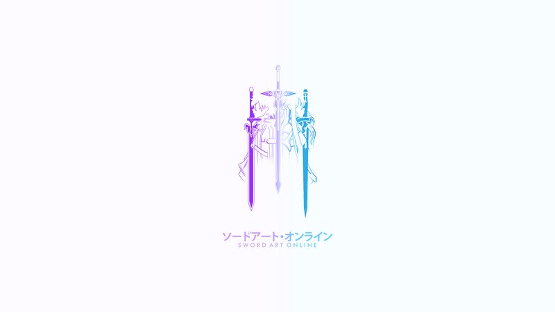 Three Swords in Silhouette
