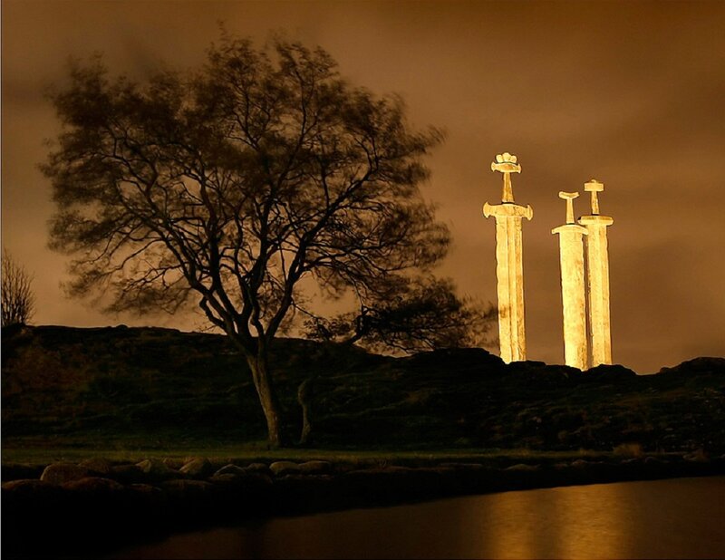 Three Swords on Hill