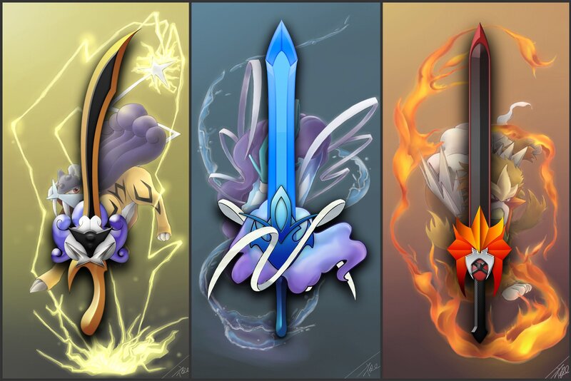 Three Swords with Pokémon