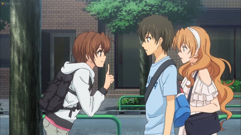 Three Teenagers Talking