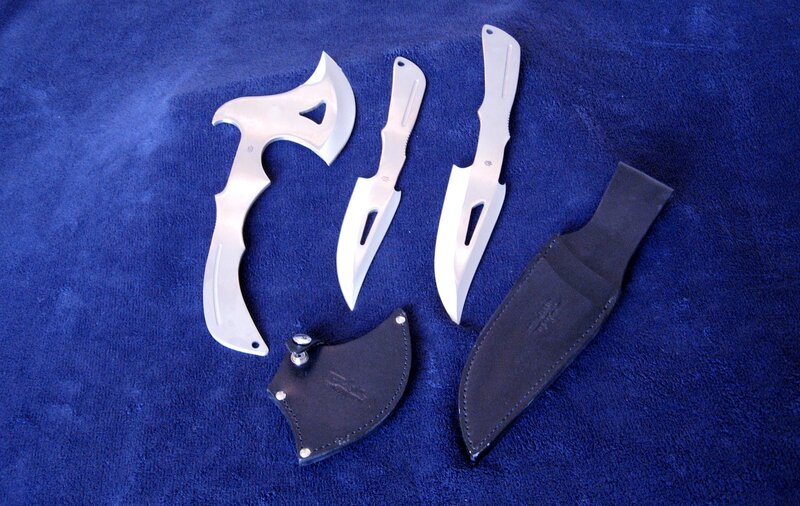 Three Throwing Knives