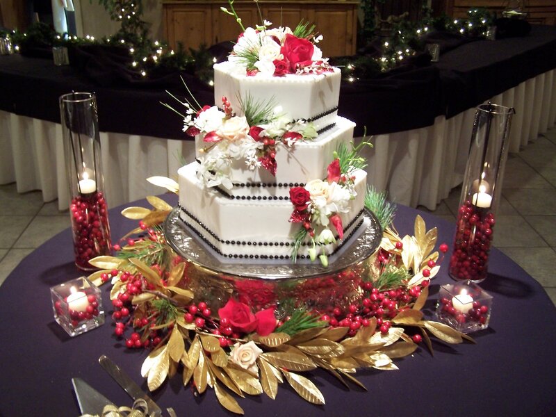 Three-tier Wedding Cake