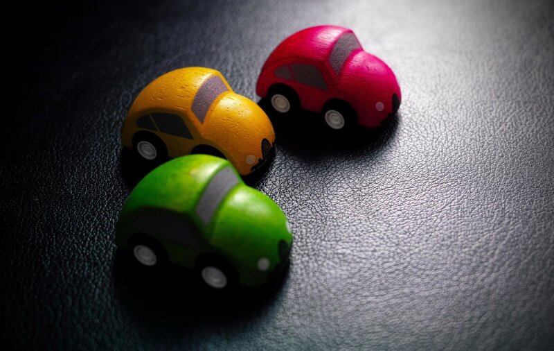 Three Toy Cars