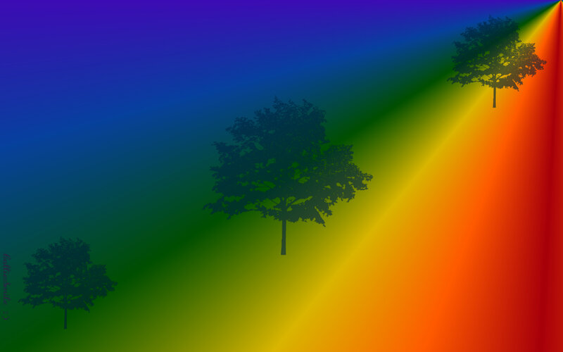 Three Trees on Gradient