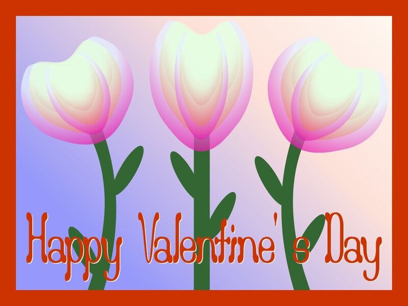 Three Tulips — Pink