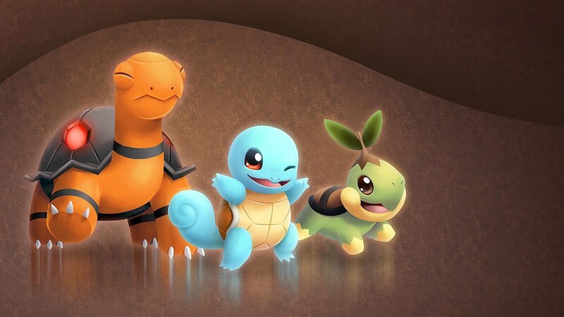 Three Turtle-like Creatures — Brown