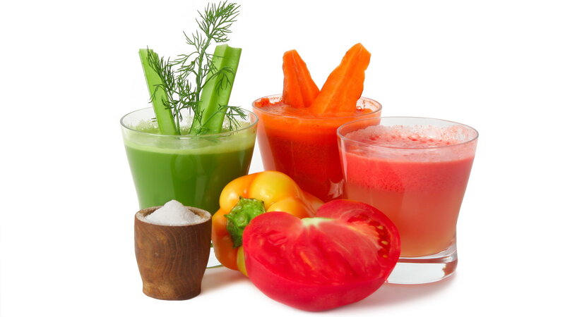Three Vegetable Juices