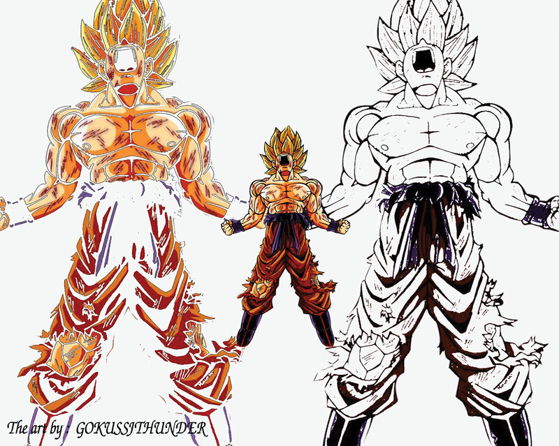 Three Versions of a Character — Orange