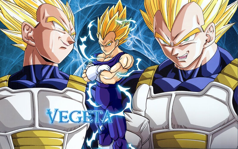 Three Versions of Vegeta