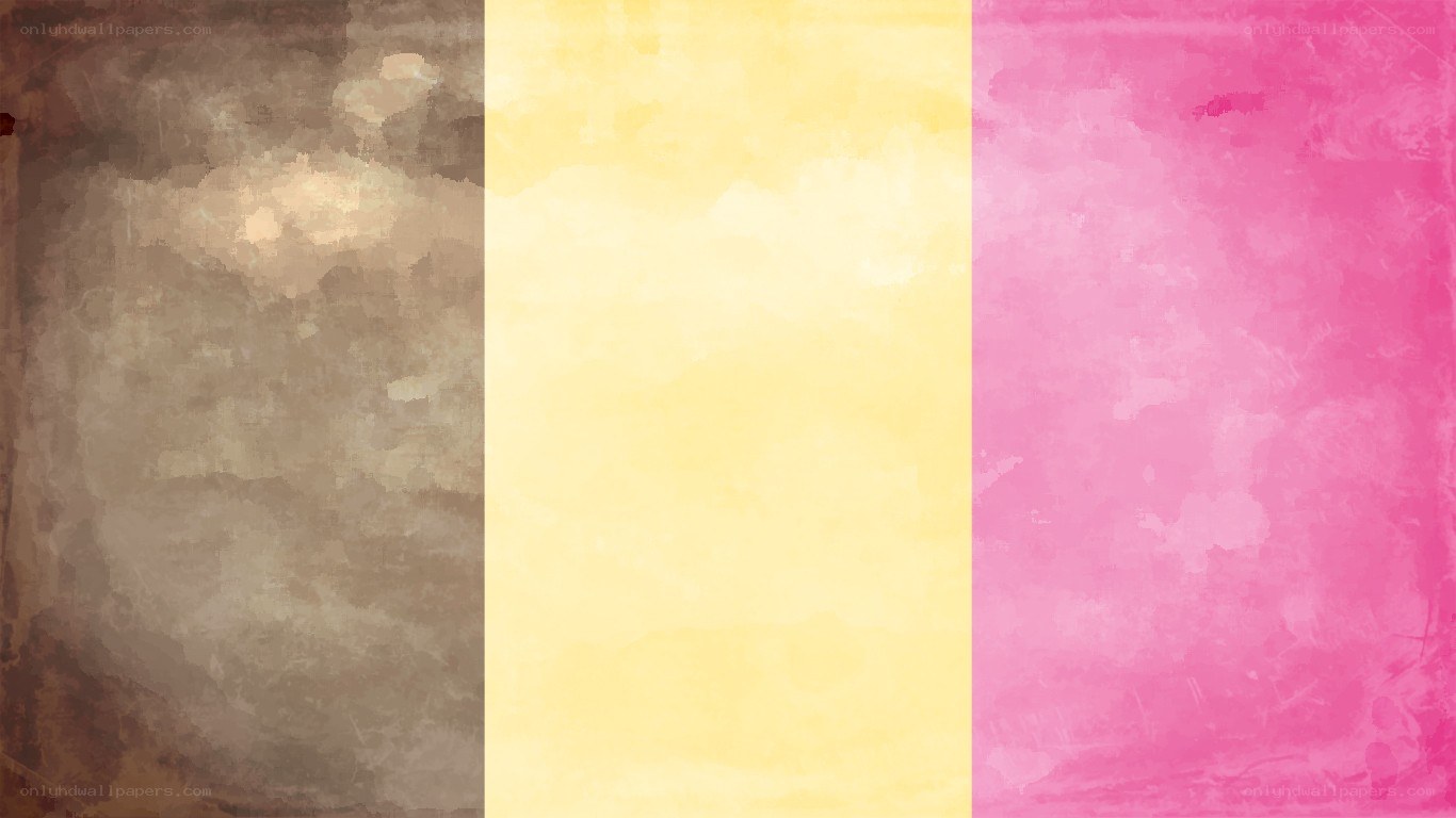 three vertical color panels