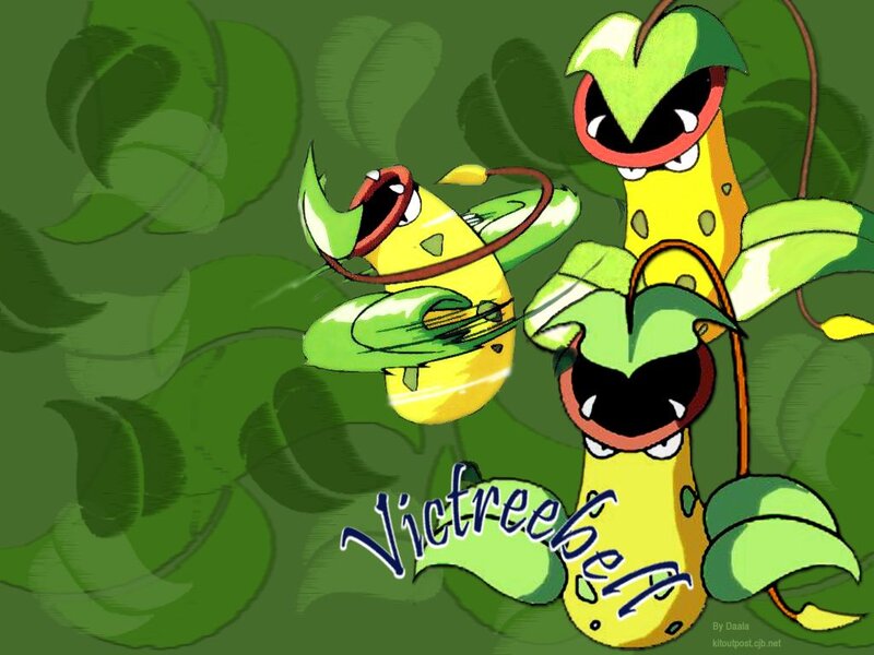 Three Victreebel Creatures
