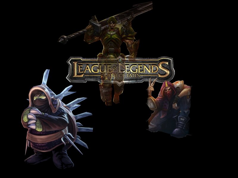 Three Video Game Characters — Black