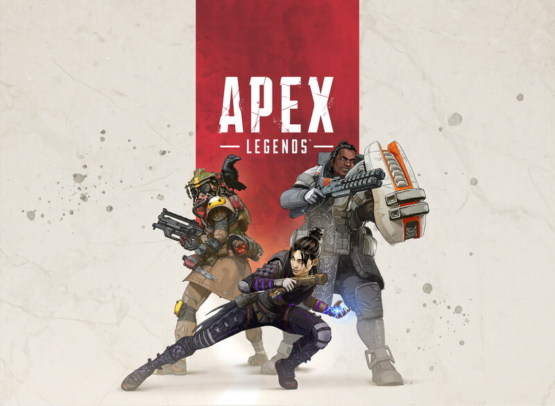 Three Video Game Characters — Red