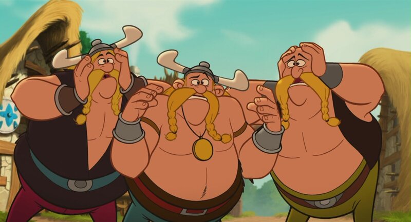 Three Viking Warriors — Brown