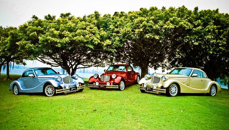 Three Vintage Cars