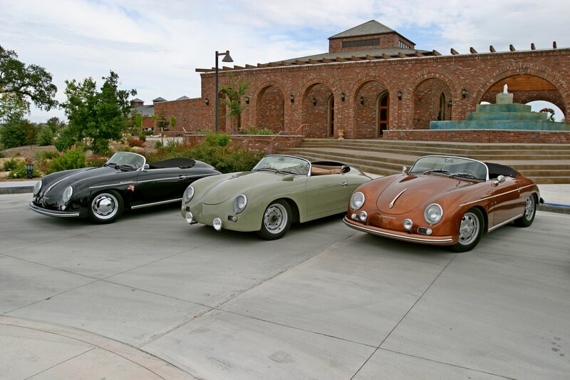 Three Vintage Convertibles