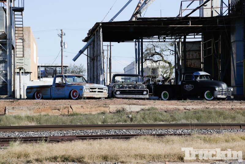 Three Vintage Trucks
