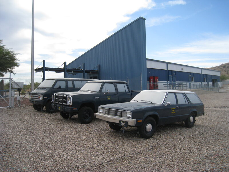 Three Vintage Vehicles