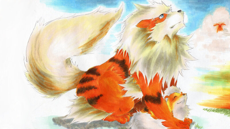 Three Vulpix Creatures