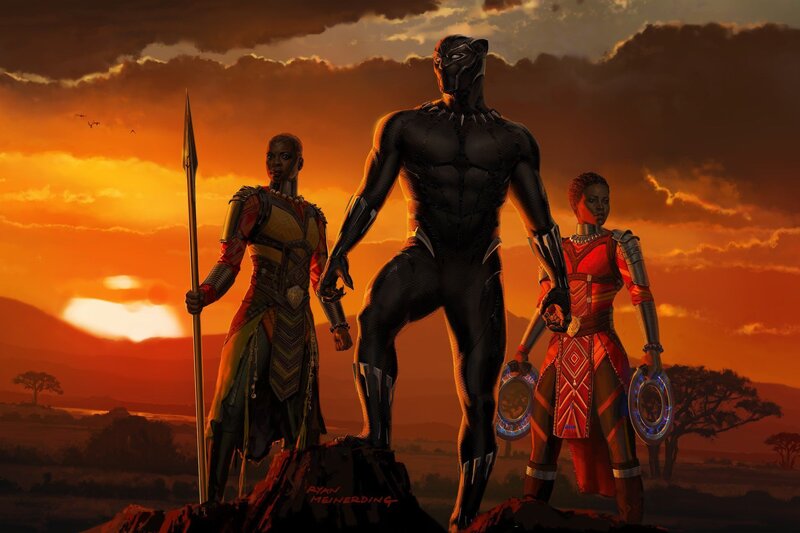 Three Warriors on a Rock
