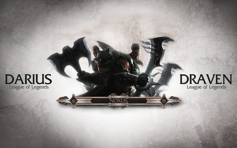 Three Warriors with Axes — Gray