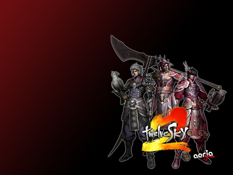 Three Warriors with Weapons — Black