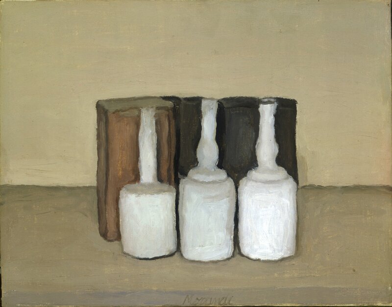 Three White Bottles
