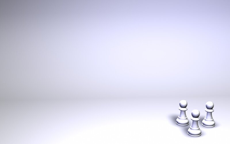 Three White Pawns