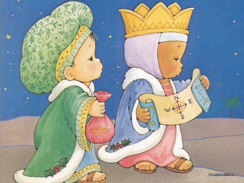 Three Wise Men on Journey