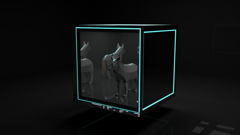 Three Wolves in a Cube