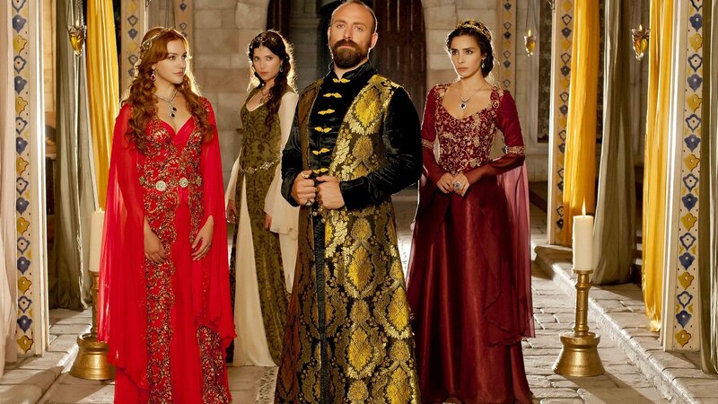 Three Women and a Man — Red