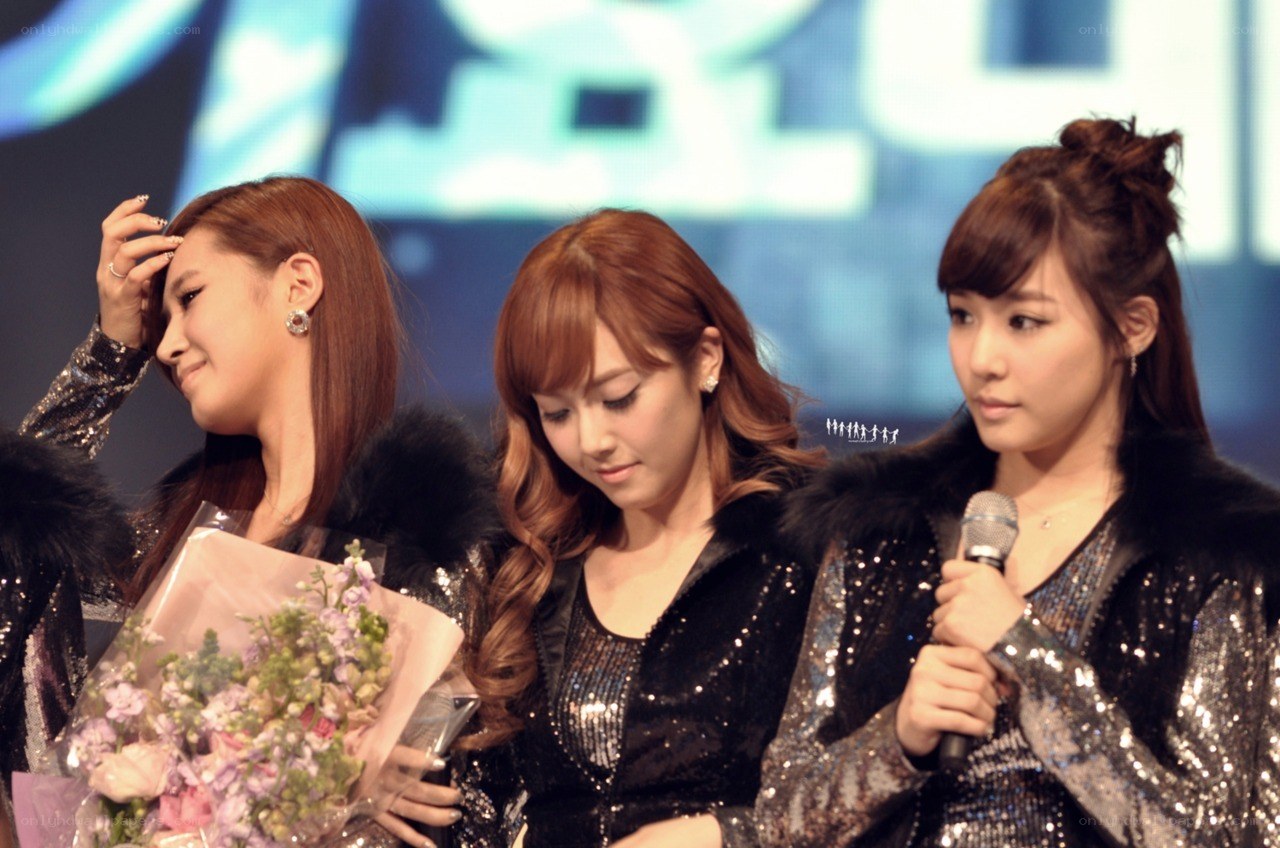 three women at event