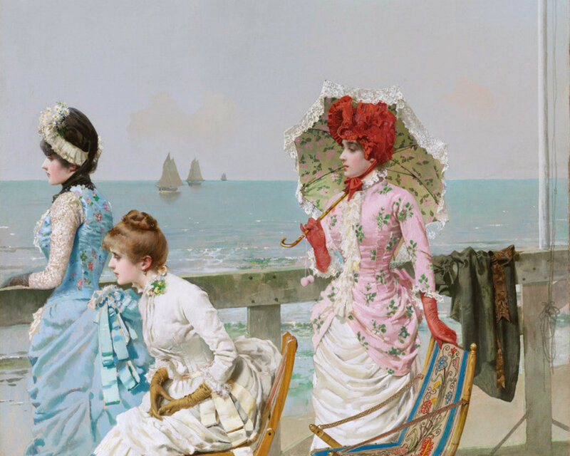 Three Women at Seaside