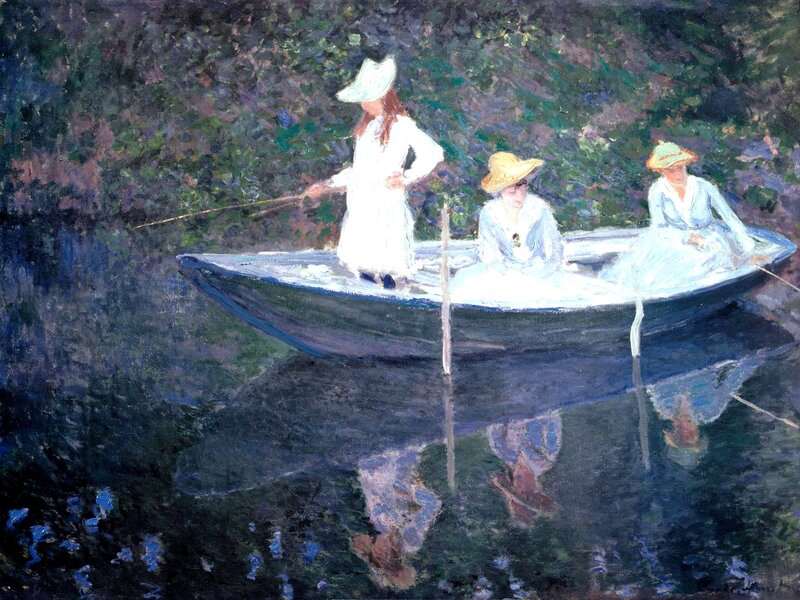 Three Women in a Boat