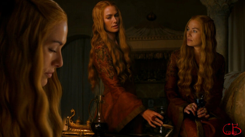 Three Women in a Room — Red