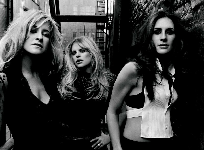 Three Women in Alley
