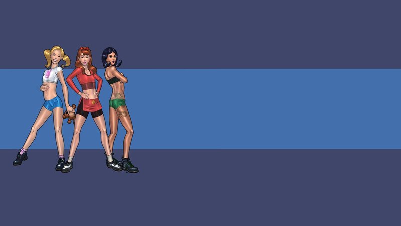 three women in athletic wear