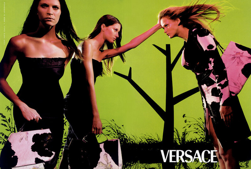 Three Women in Fashion — Green, Dramatic