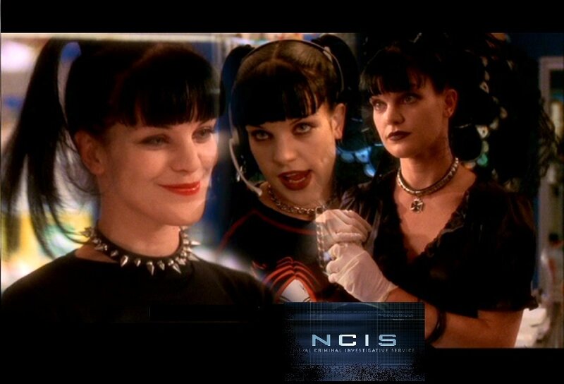 Three women in goth attire