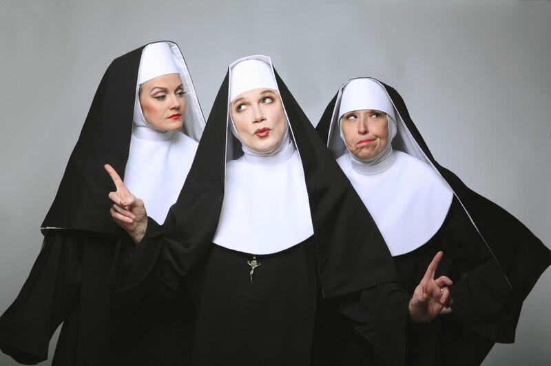 Three Women in Nun Habits