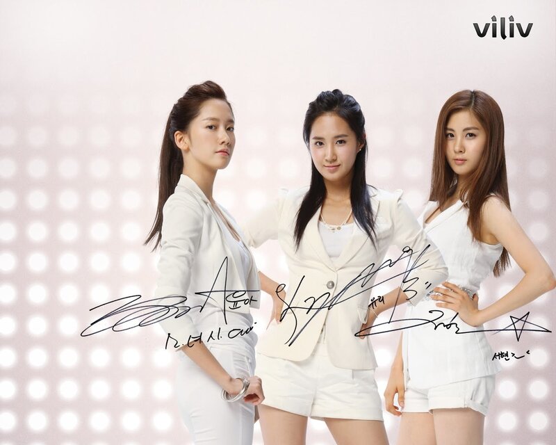 three women in white outfits