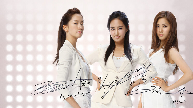 three women in white outfits